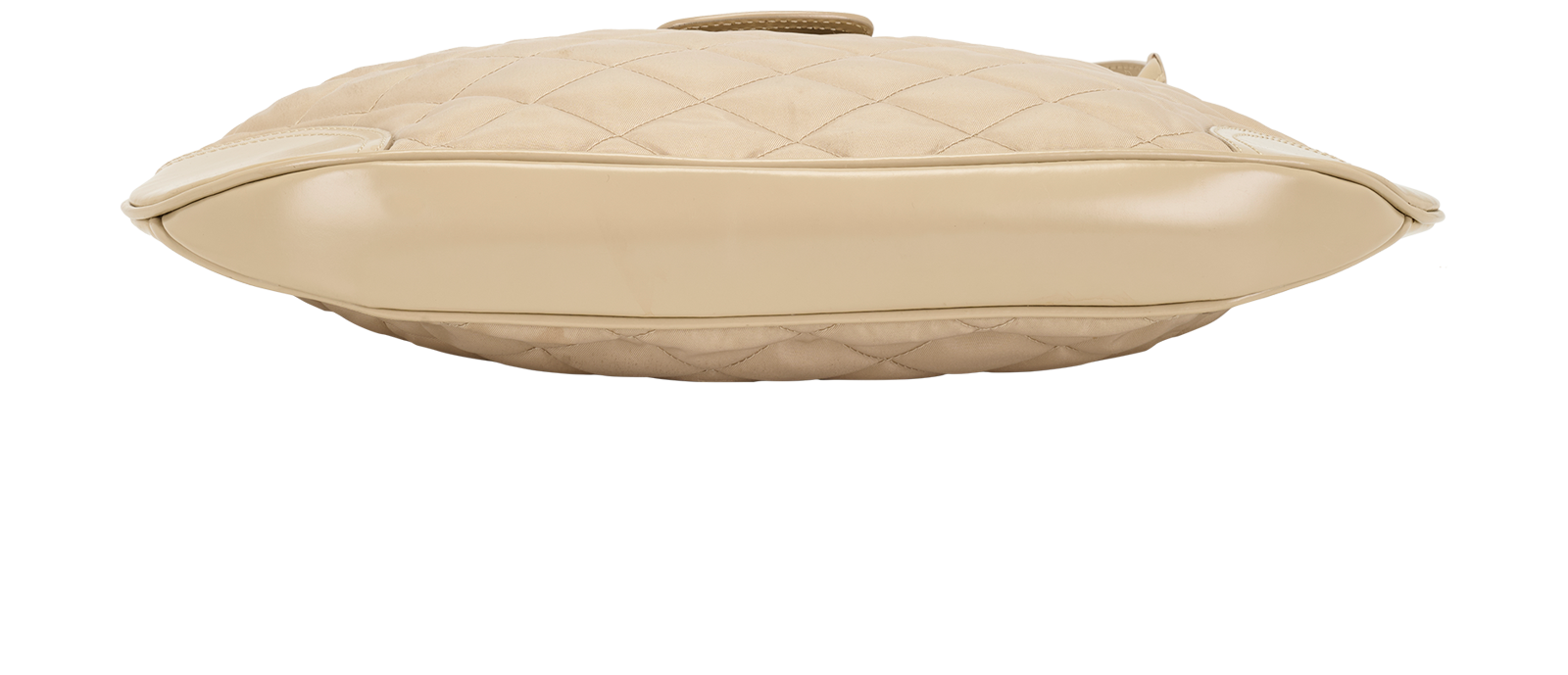 Brooke Quilted Hobo, &pound;210, Handbags, Beige, Fabric/Leather, Top view